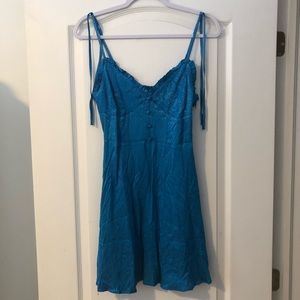 Blue dress from Zara